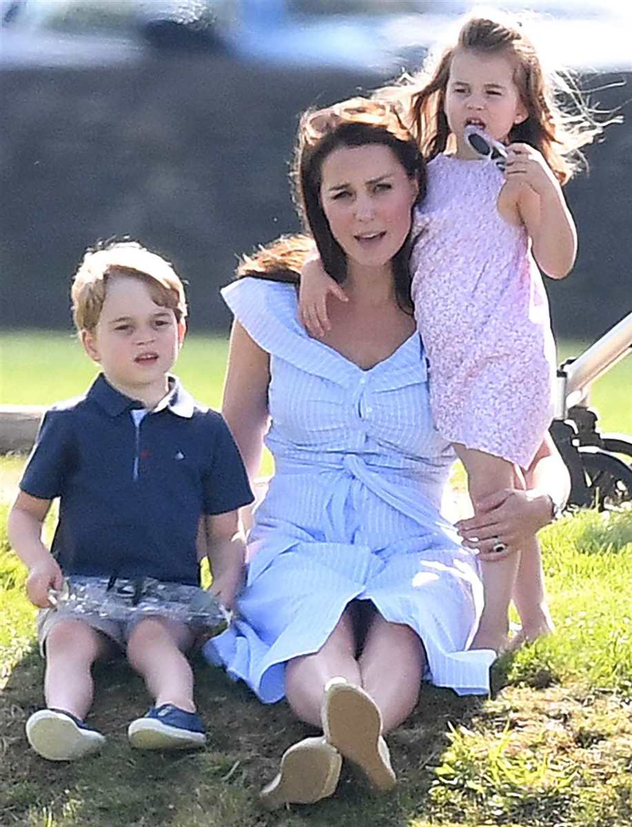 Kate Middleton y charlotte