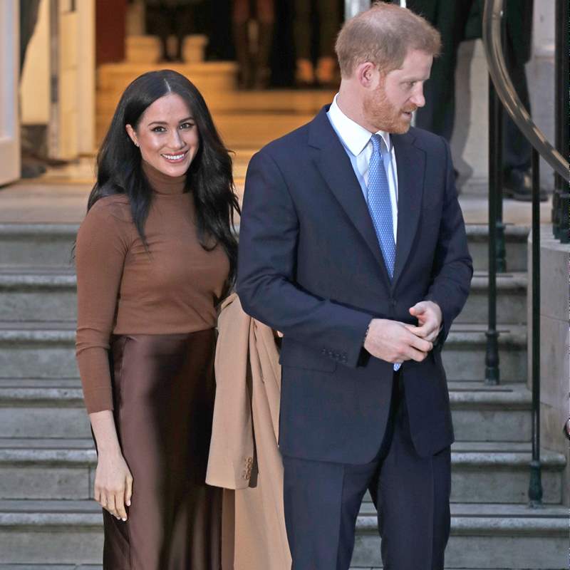 Meghan Markle y el príncipe Harry