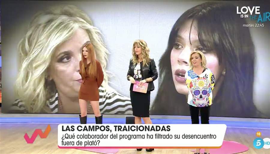 Emma García, Alejandra Rubio, Carmen Borrego