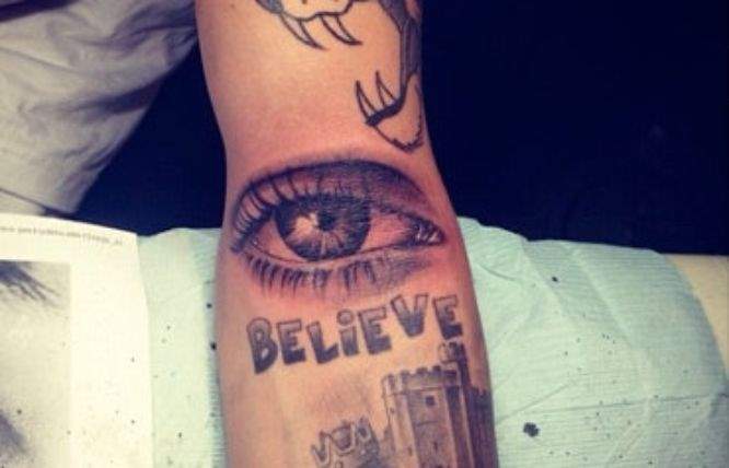 Justin Bieber tatuaje