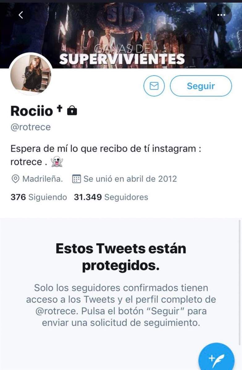 Rocío Flores twitter