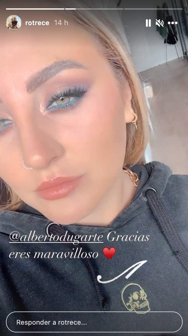 Rocío Flores maquillaje