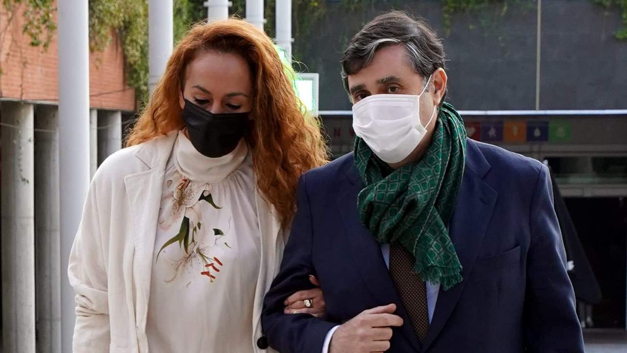 Rocío Carrasco llega al juzgado para declarar en su último enfrentamiento con Antonio David