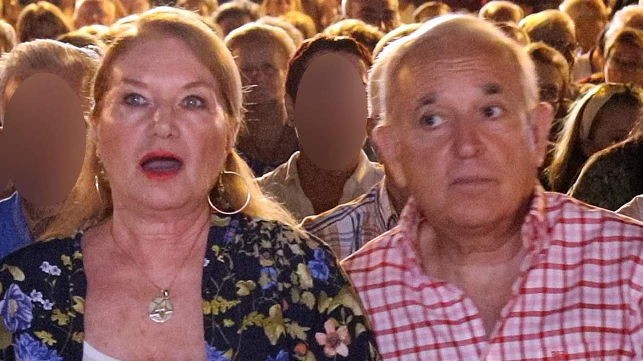 Gloria Mohedano y su marido José Antonio dan la espalda a su sobrina Rocío Carrasco