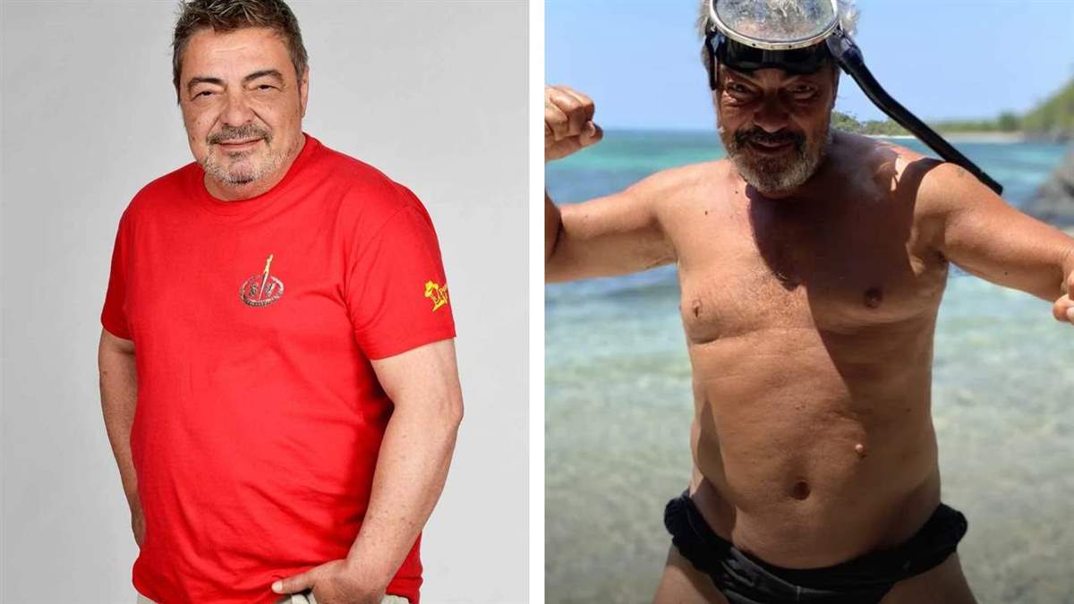 Antonio Canales perdió 17 kilos