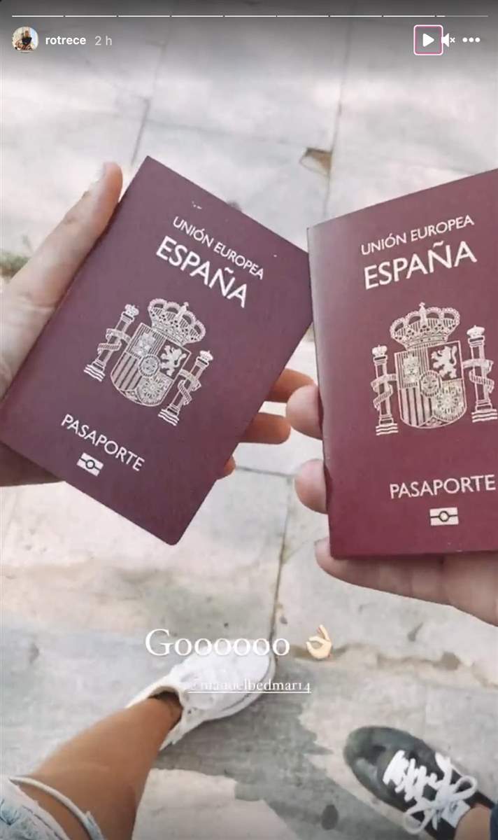 Rocío Flores pasaporte