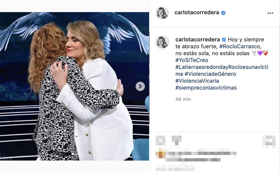 Carlota Corredera y Rocío Carrasco