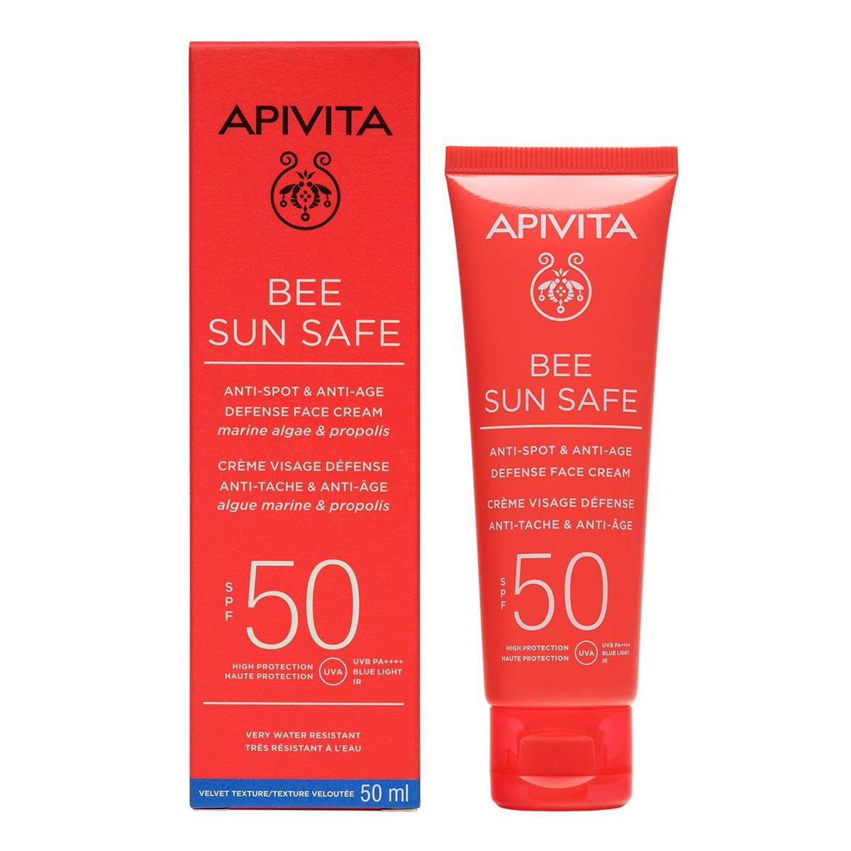 Anti-spot & Anti-age Defense Face Cream SPF50   