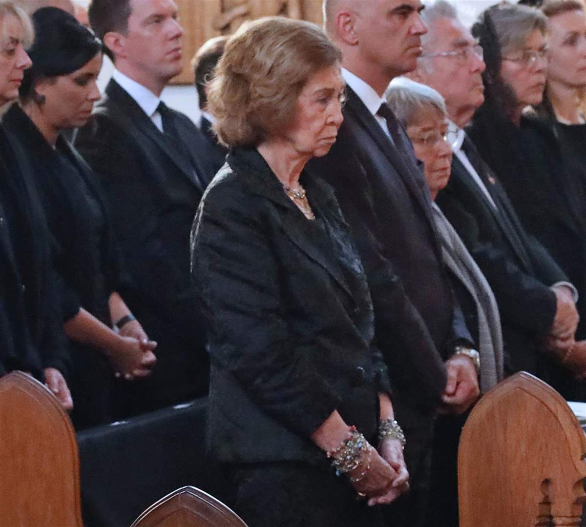 Reina Sofía funeral Marie de Liechtenstein