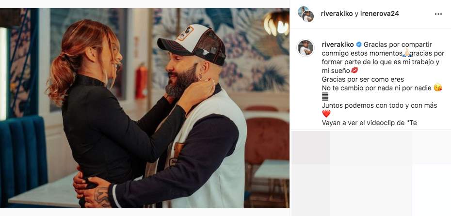 Kiko Rivera declara su amor a Irene Rosales