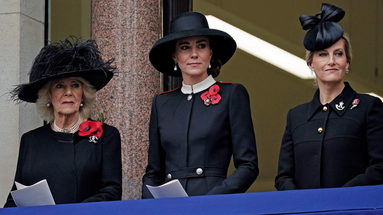 Kate Middleton, emocionada, con los ojos llenos de lágrimas en el Día del Armisticio