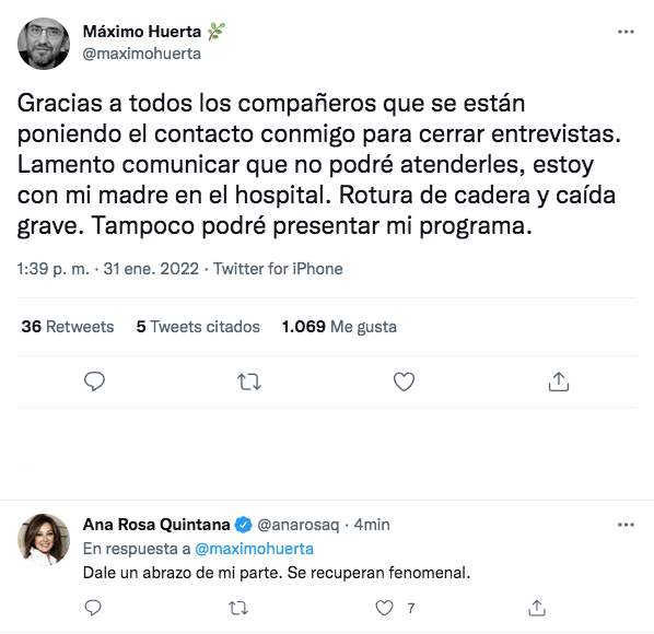Tuit Máximo Huerta