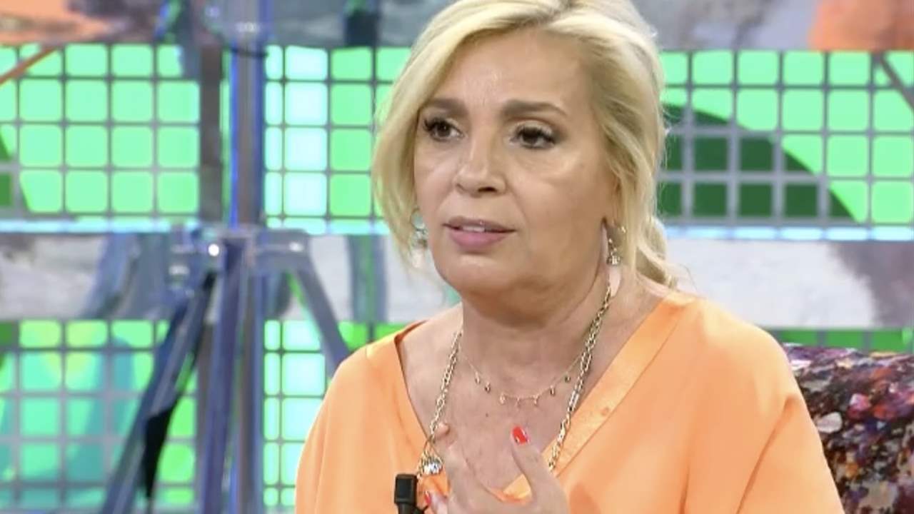 Carmen Borrego desenmascara a Amador Mohedano en 'Sálvame' con un zasca demoledor