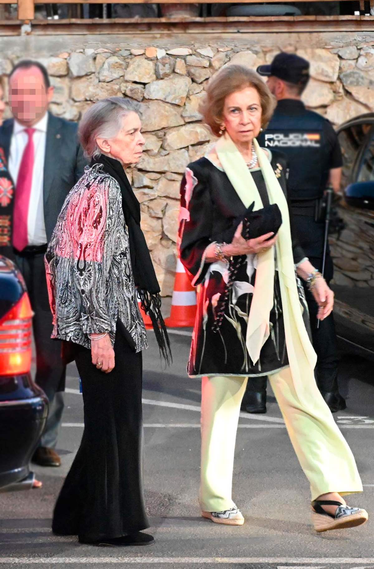 Reina Sofía con la princesa Irene