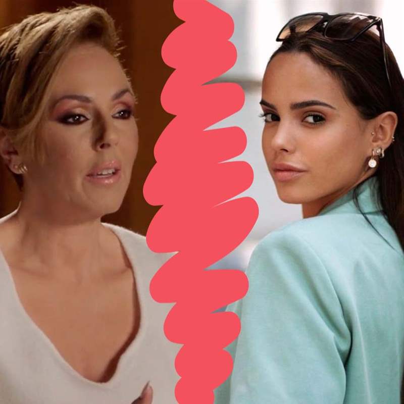 Rocío Carrasco y Gloria Camila collage