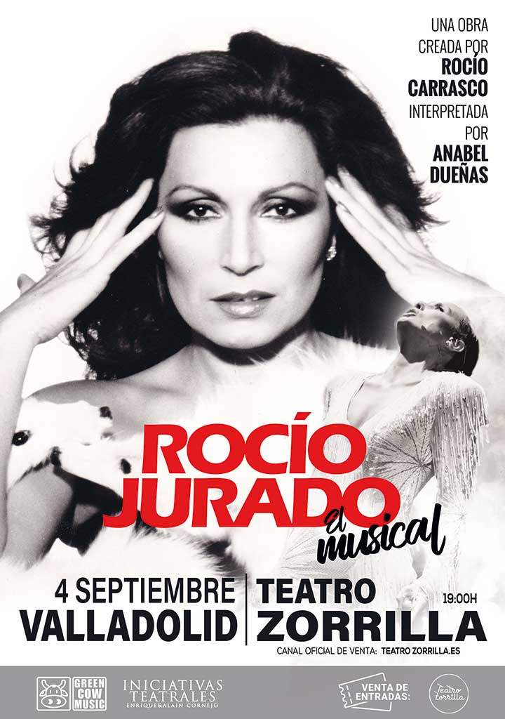 El cartel de 'Rocío Jurado. El Musical', espectáculo renovado e impulsado por Rocío Carrasco