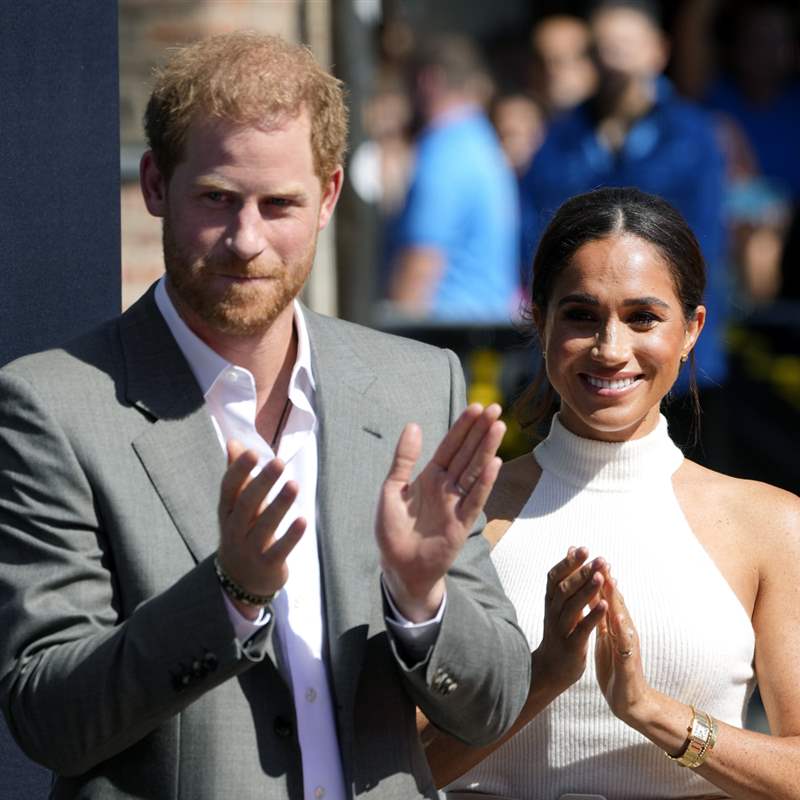 Meghan Markle y el príncipe Harry