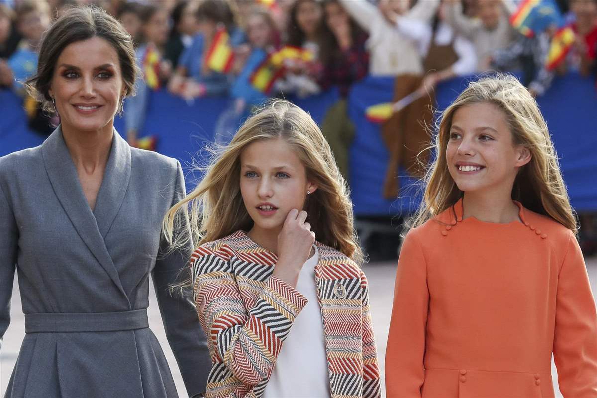 La reina Letizia y la alimentación de sus hijas