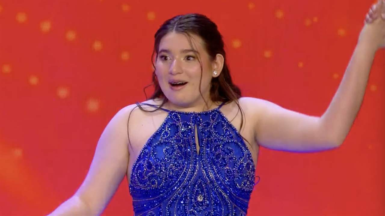 El llanto de Carla Zaldívar tras proclamarse ganadora de 'Idol Kids'
