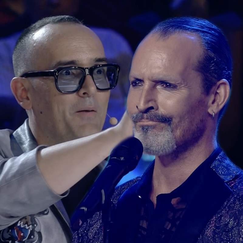 Risto Mejide y Edurne, en shock con la actuación del doble de Miguel Bosé en 'Got Talent'