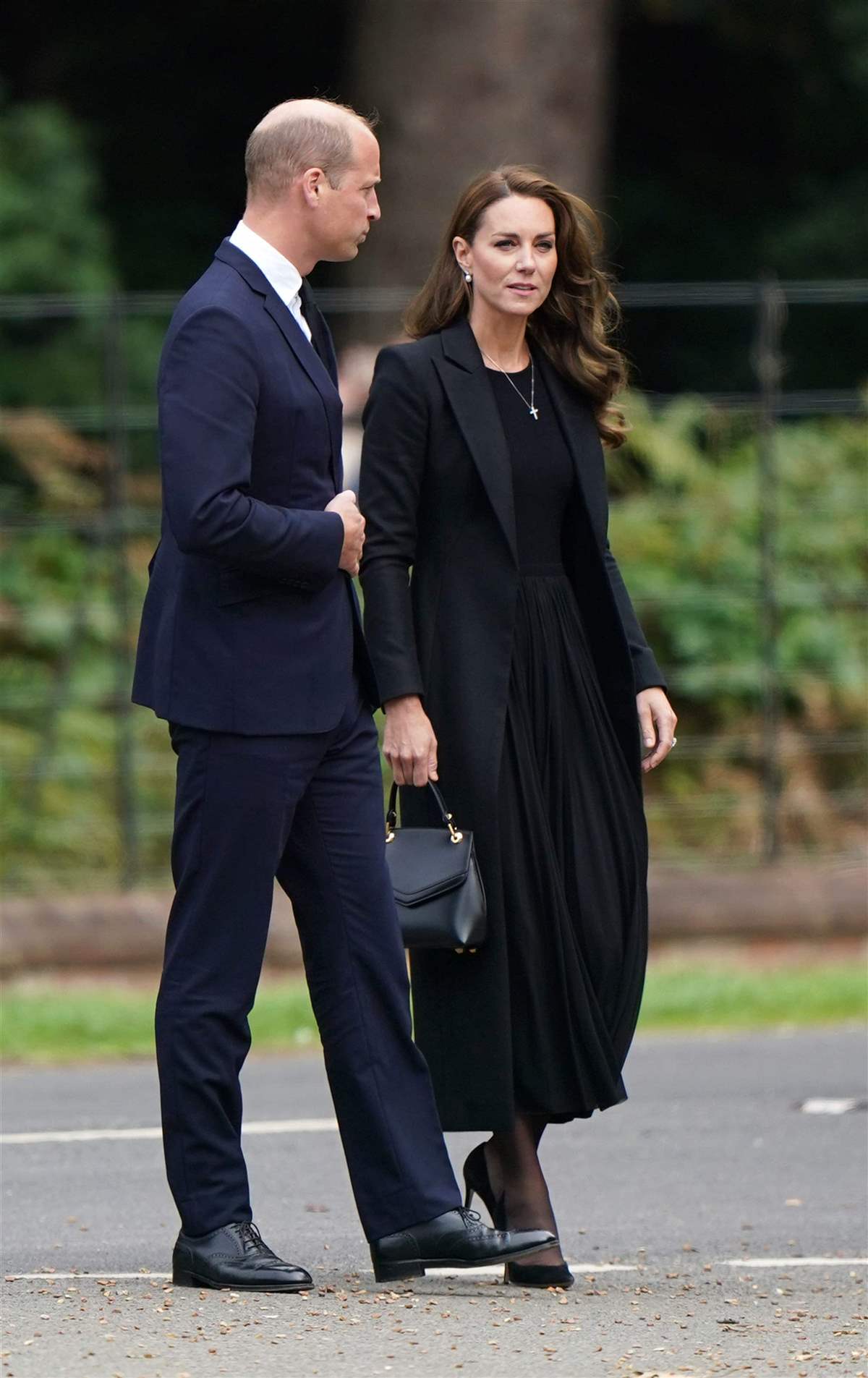 Kate Middleton y el príncipe Guillermo en Sandringham