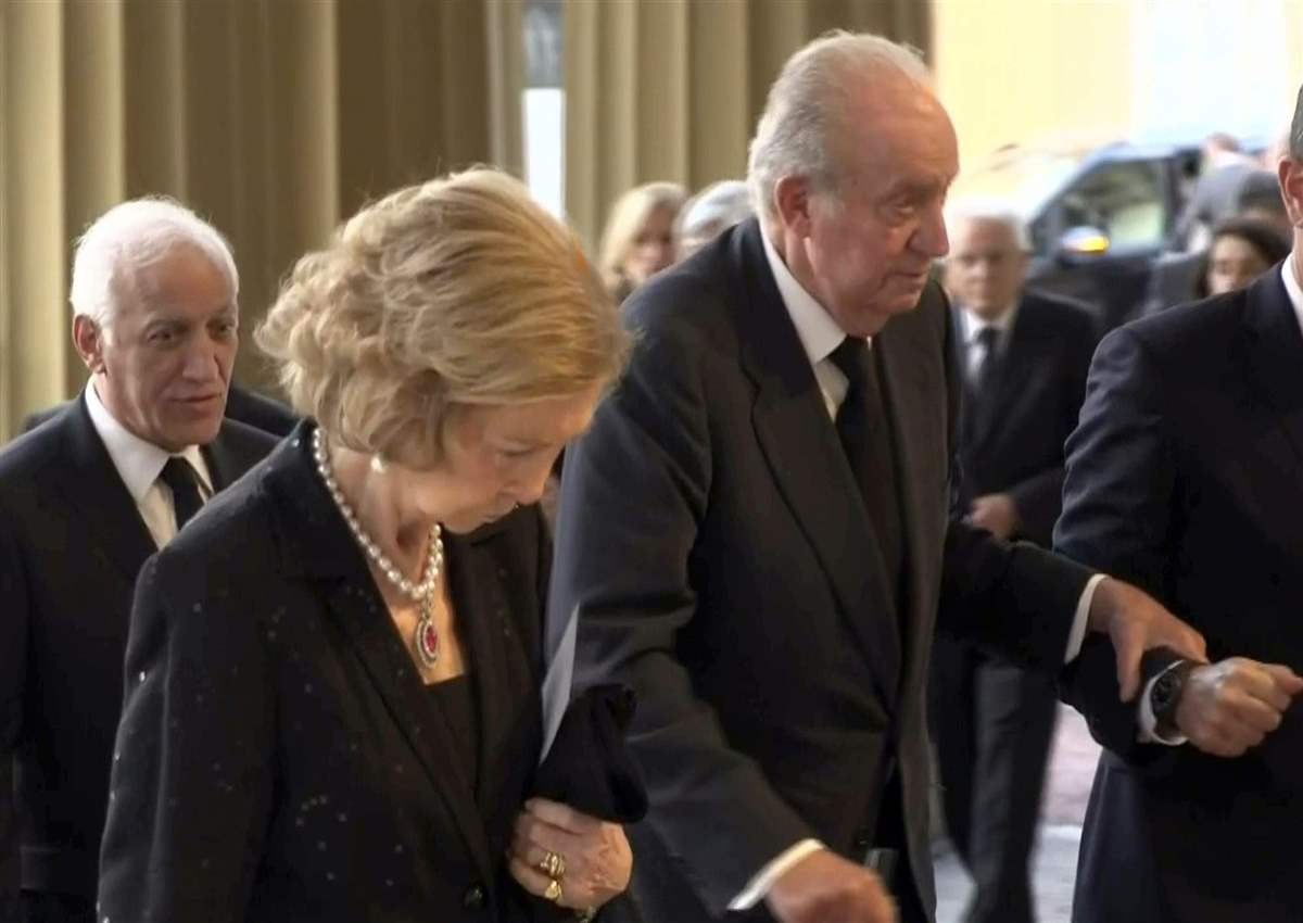 reina Sofía y rey Juan Carlos