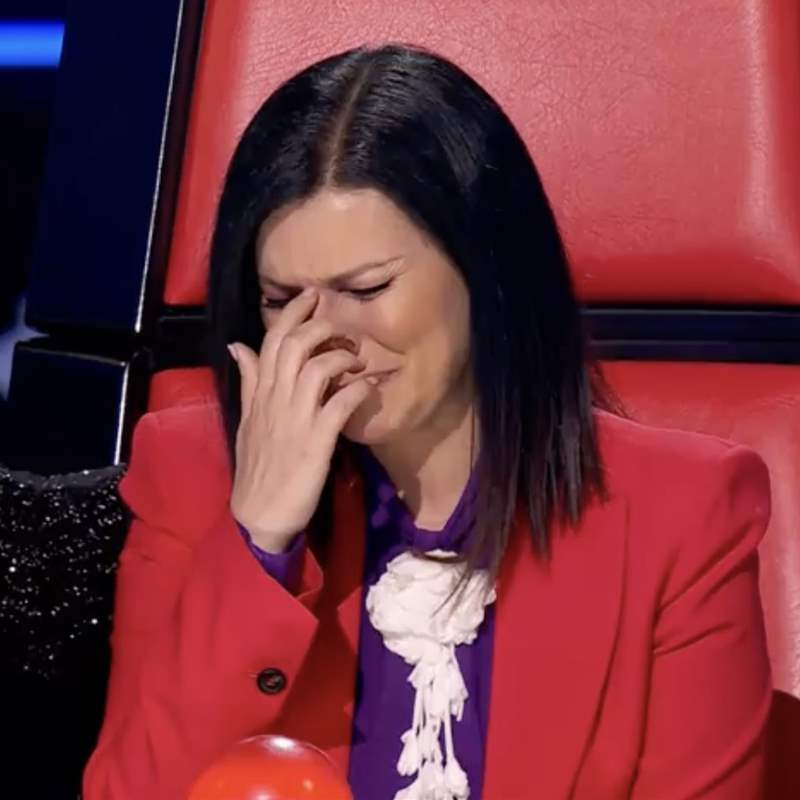 El motivo de las lágrimas desconsoladas de Laura Pausini en el regreso de 'La Voz'