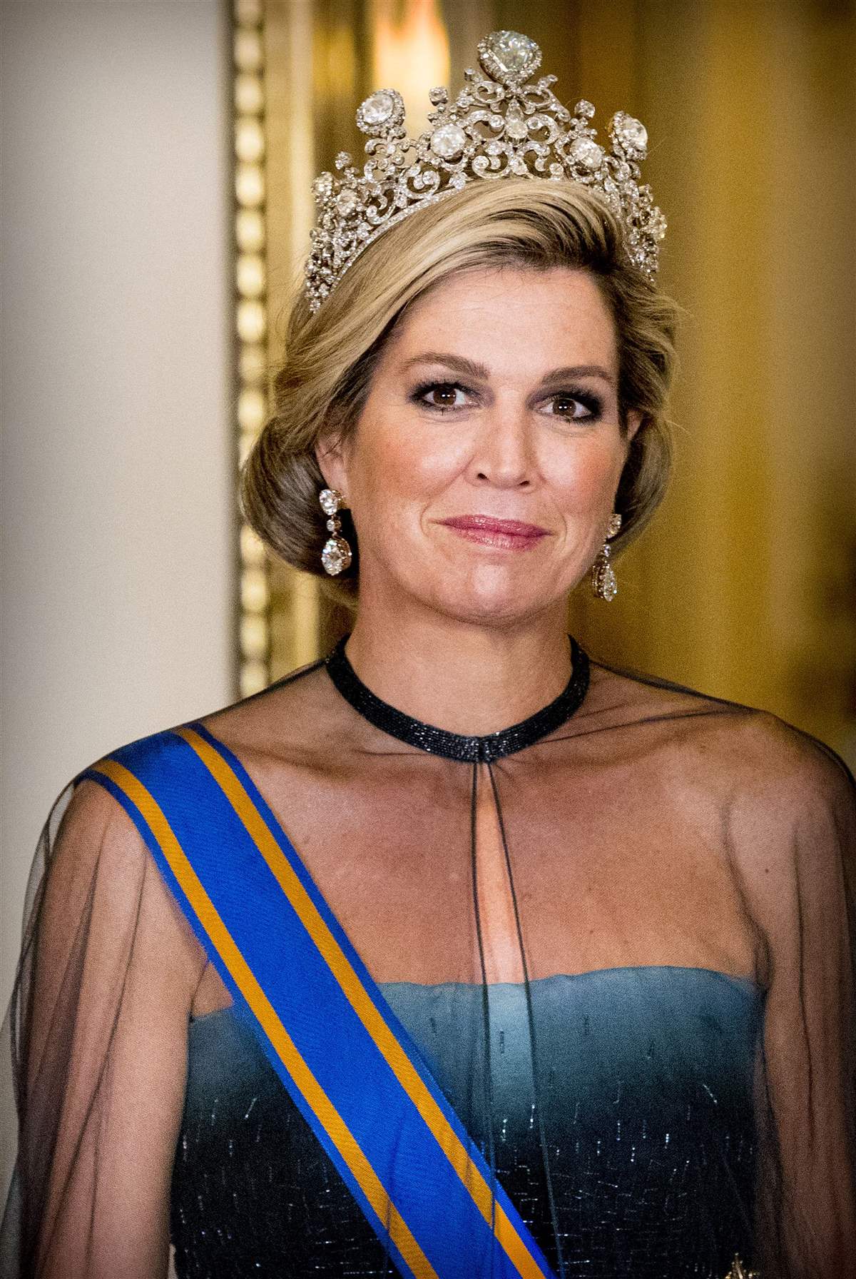 Tiara de Máxima de Holanda.
