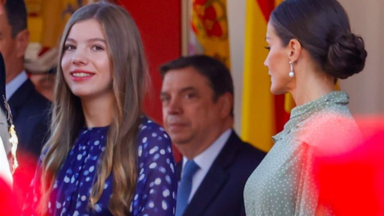 La Infanta Sofía se copia de su madre y se marca su look más Letizia