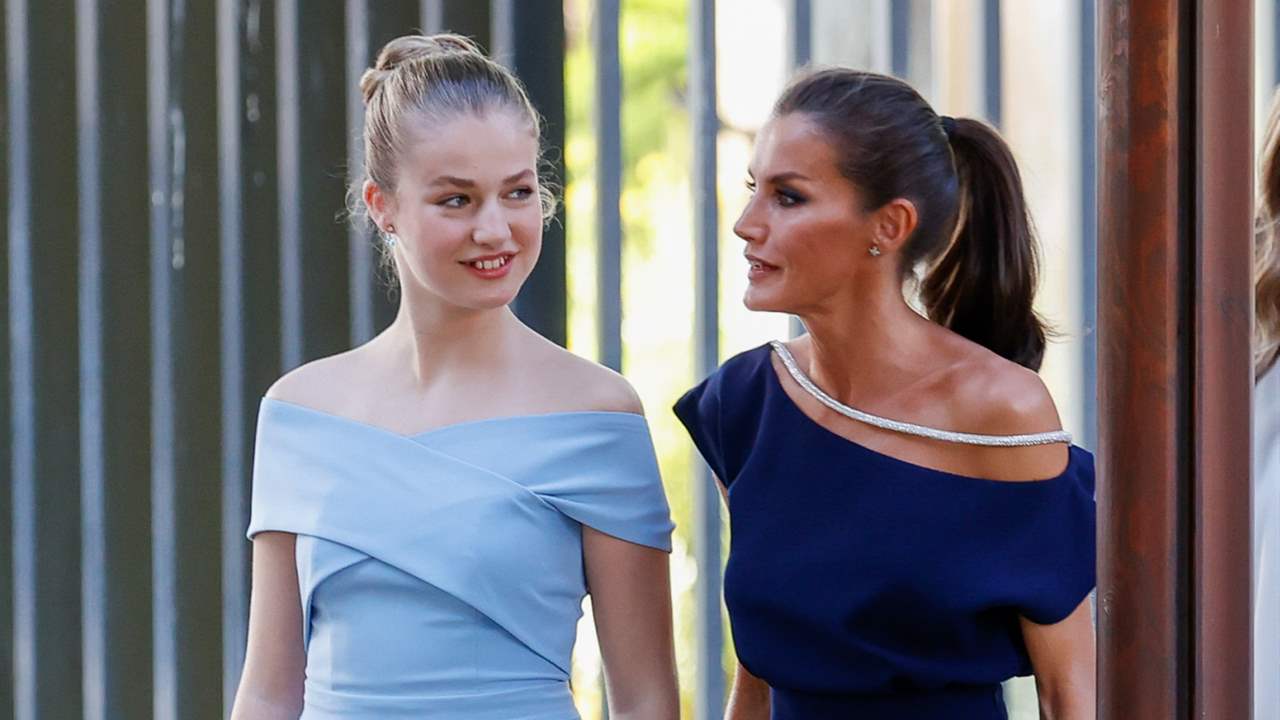 El gesto de la reina Letizia que deja ver que ya prepara su reencuentro con la princesa Leonor en Asturias