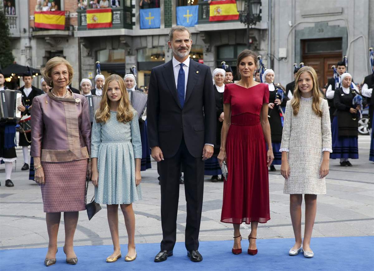 Familia real Premios Princesa de Asturias 2019