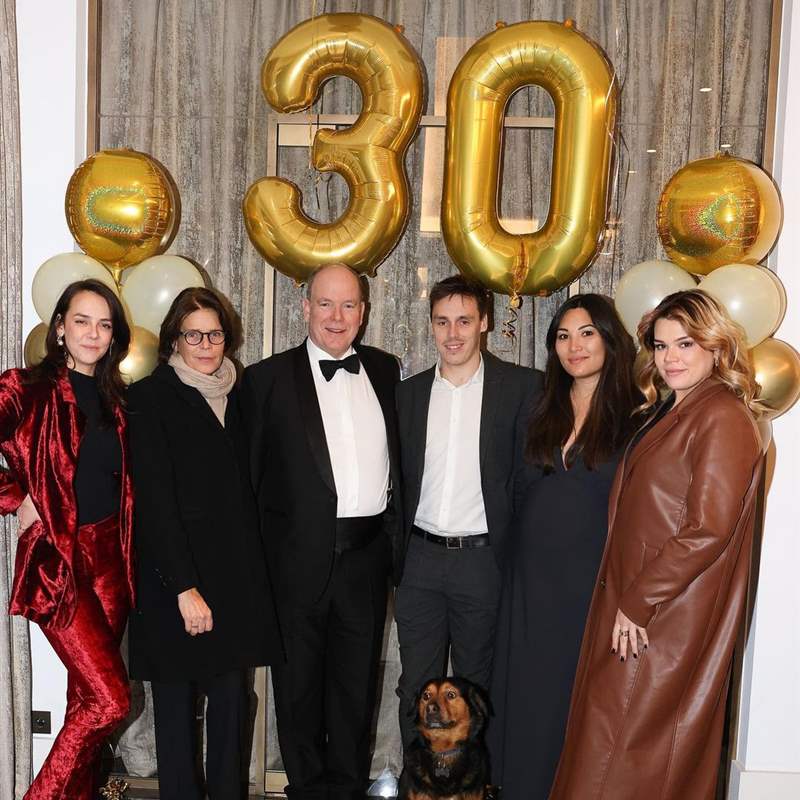 Louis Ducruet, hijo de Estefanía de Mónaco, celebra su 30 cumpleaños en una fiesta multitudinaria