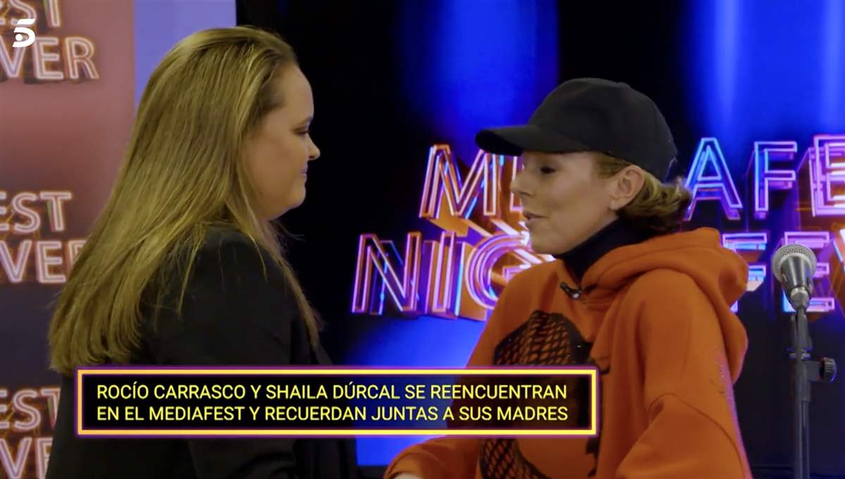 Rocío Carrasco y Shaila Dúrcal