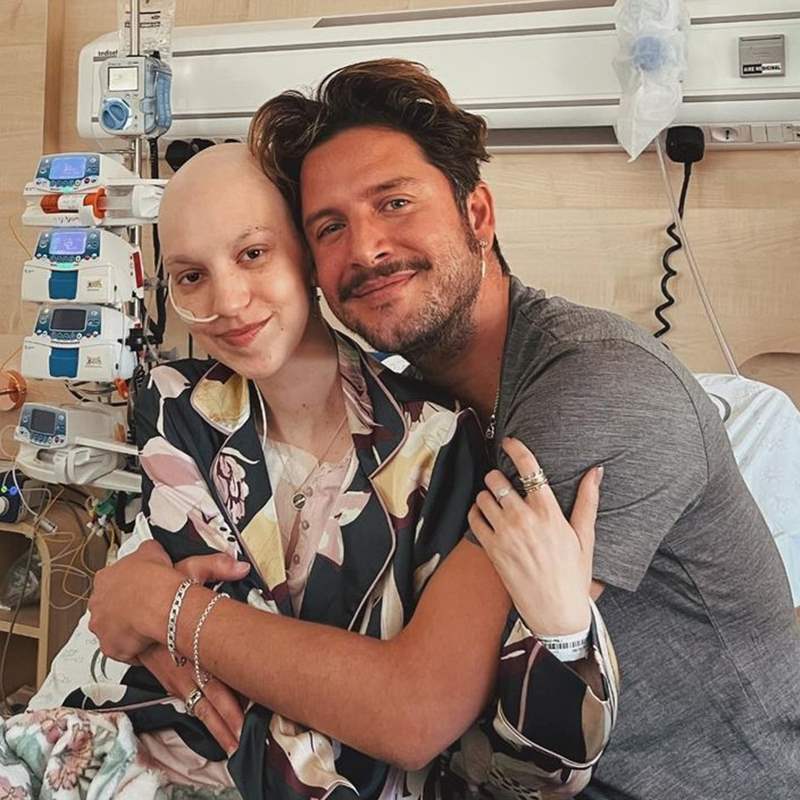 La "mágica" visita de Manuel Carrasco a Elena Huelva en el hospital tras su último bache de salud