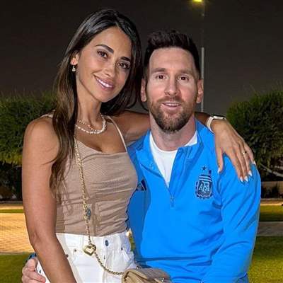 Antonella Roccuzzo, Feliz Junto A Lionel Messi Y Sus Tres Hijos