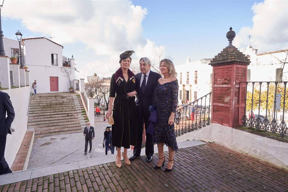 Elena Cue, Alberto Cortina y Miriam Lapique