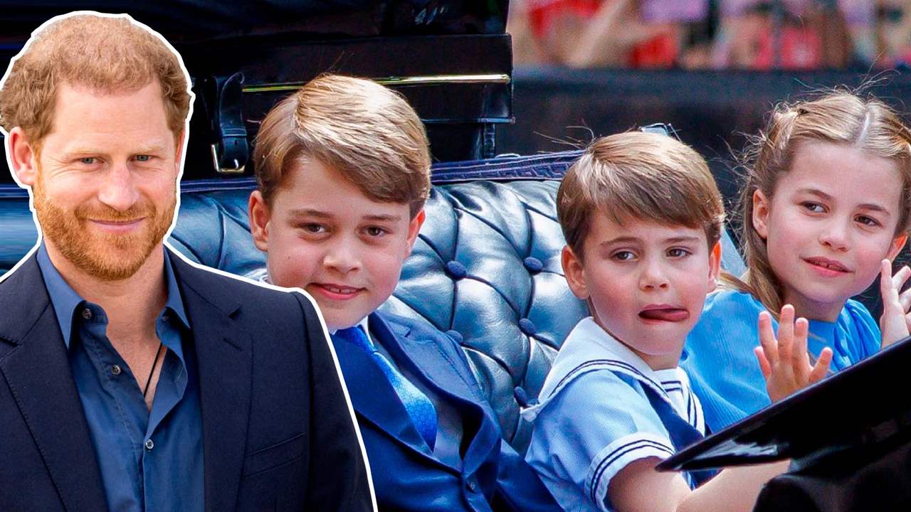 El príncipe Harry hace público el serio temor que tiene por sus sobrinos George, Charlotte y Louis