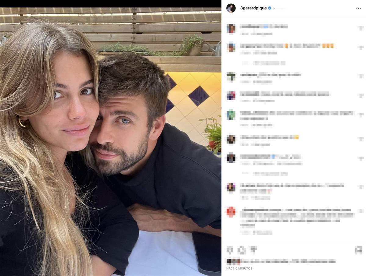 Gerard Piqué y Clara Chía