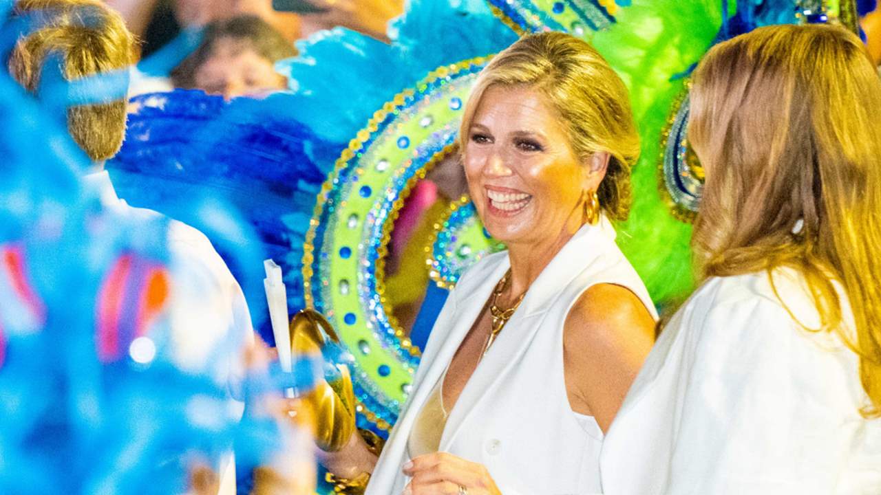 Bailes, gastronomía, diversión y moda: Máxima de Holanda y su hija Amalia arrasan en El Caribe