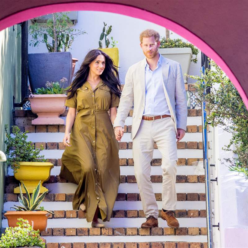 El príncipe Harry y Meghan Markle en Montecito