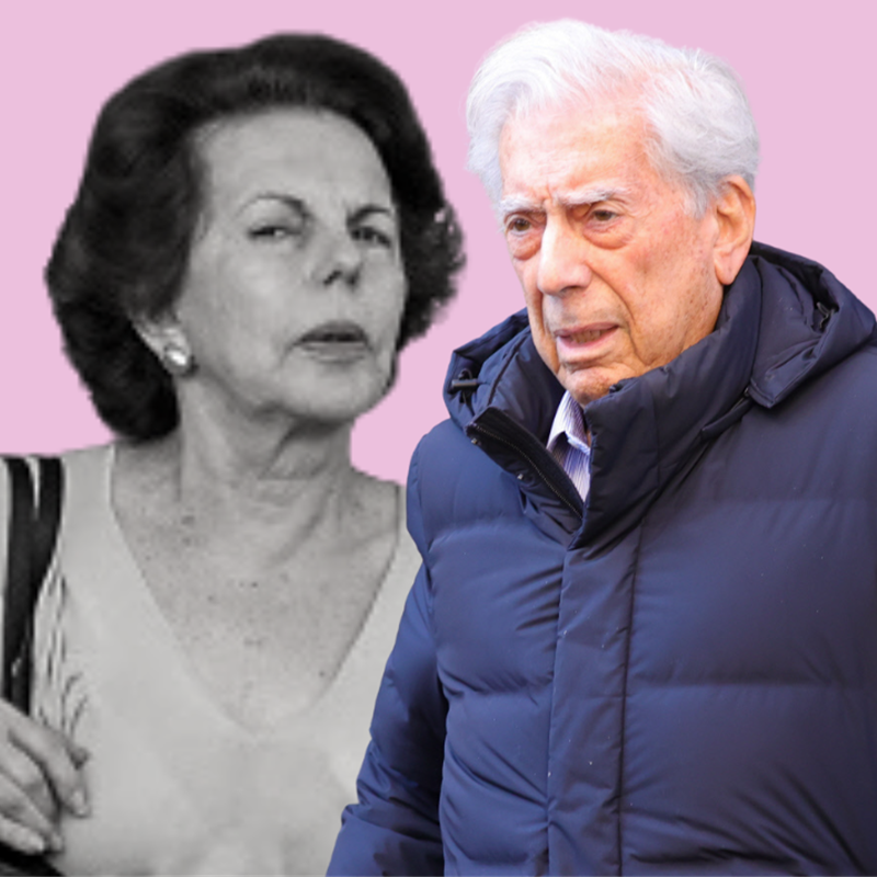 Vargas Llosa, Isabel Preysler y Patricia collage