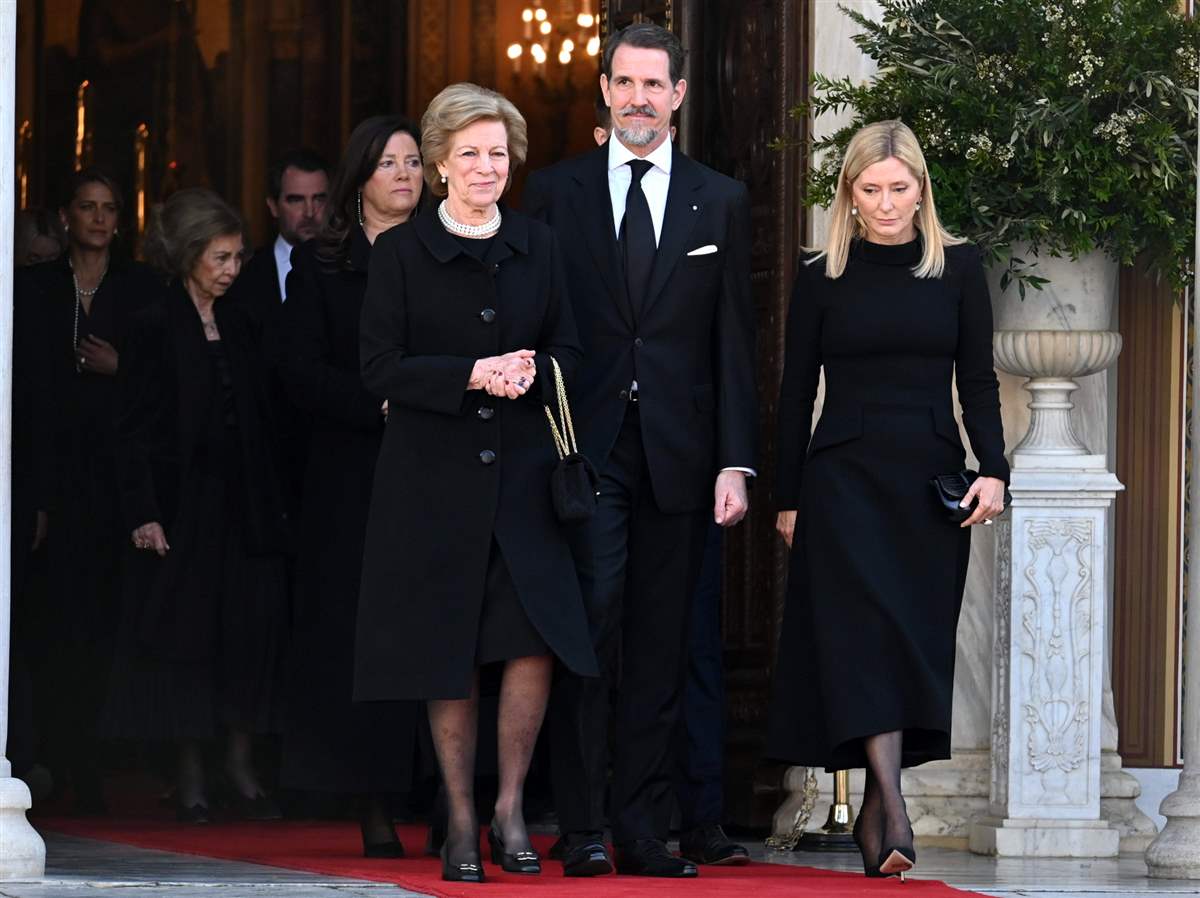 Ana María, Pablo y Marie Chantal