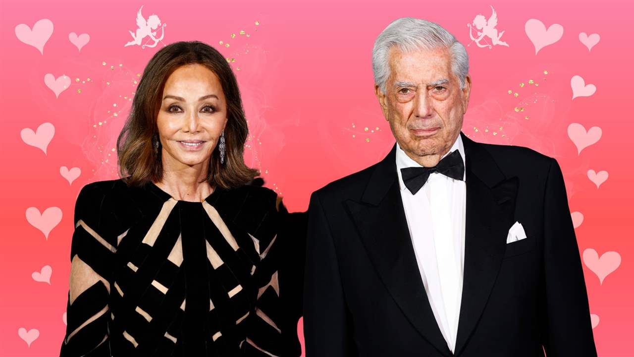 Isabel Preysler Mario Vargas Llosa collage