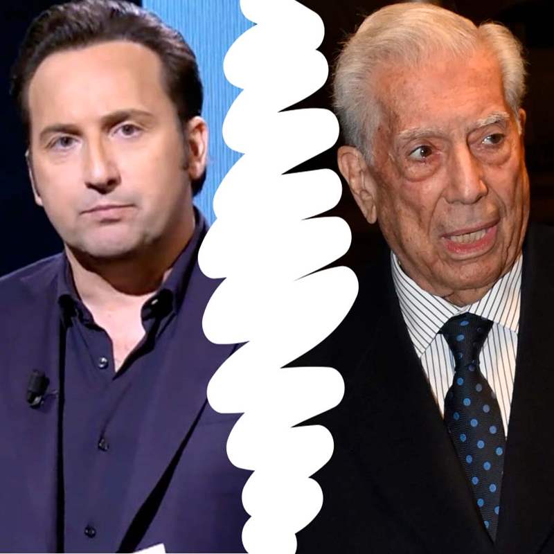 Iker Jiménez y Vargas Llosa collage