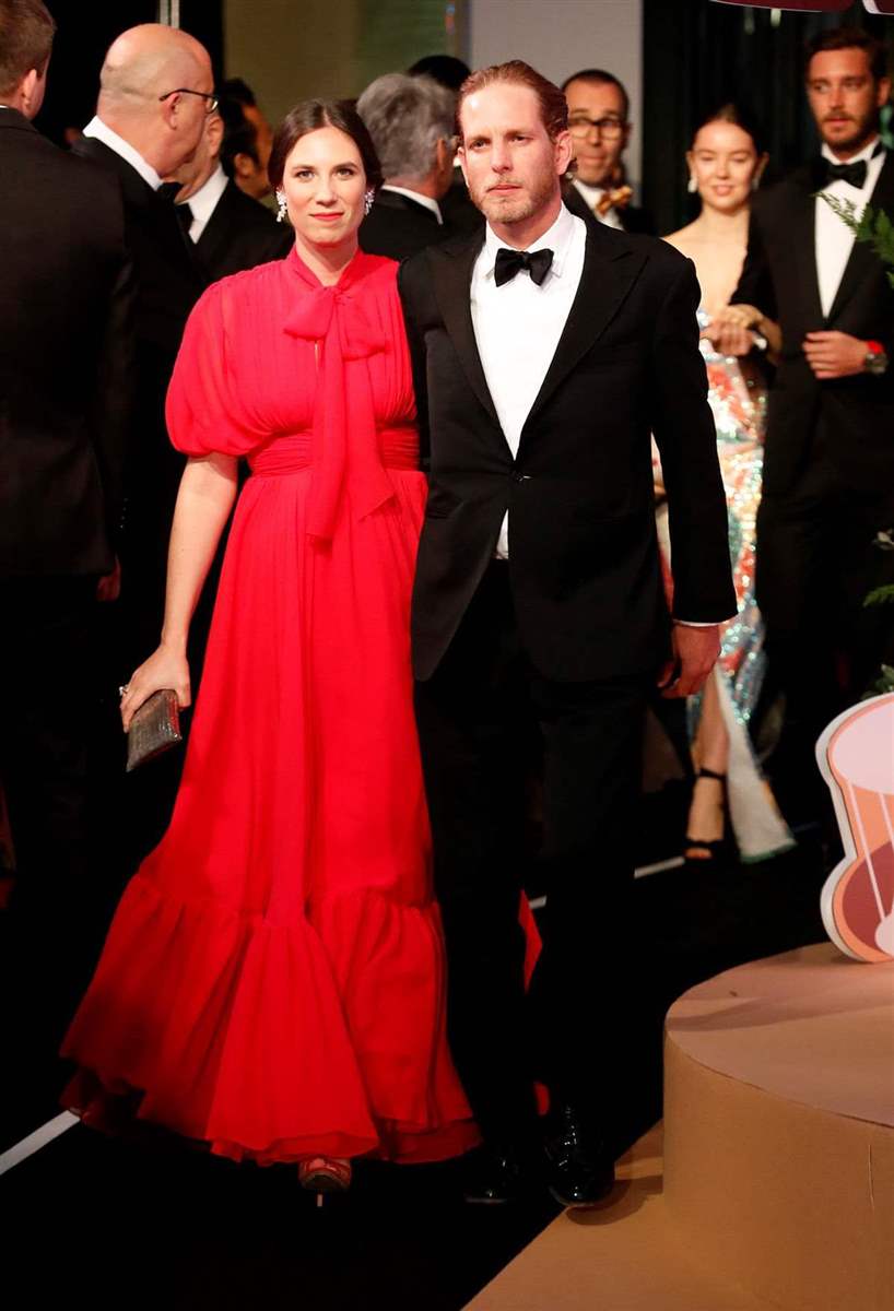 Tatiana Santo Domingo brilló con un look 'total red' en 2019