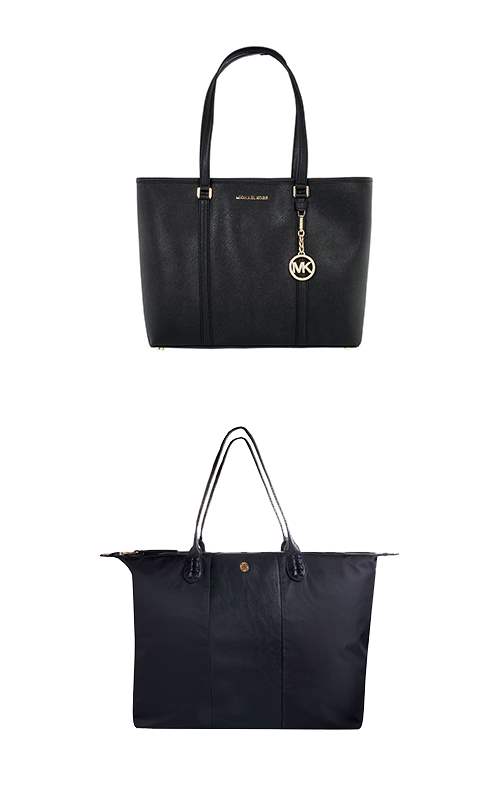 Bolso de Michael Kors y su versión clonada de Lonbali
