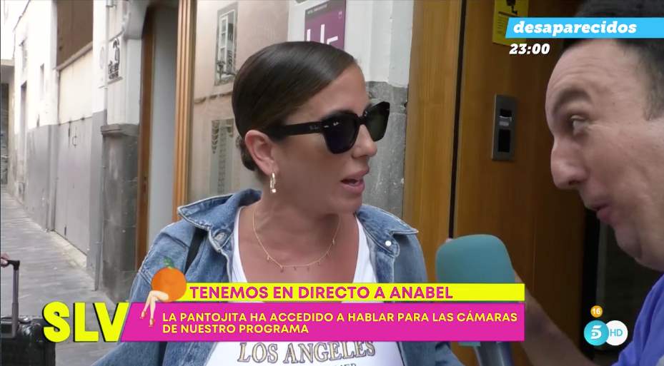 Anabel Pantoja, pillada por 'Sálvame' en Canarias tras la explosiva entrevista de Yulen