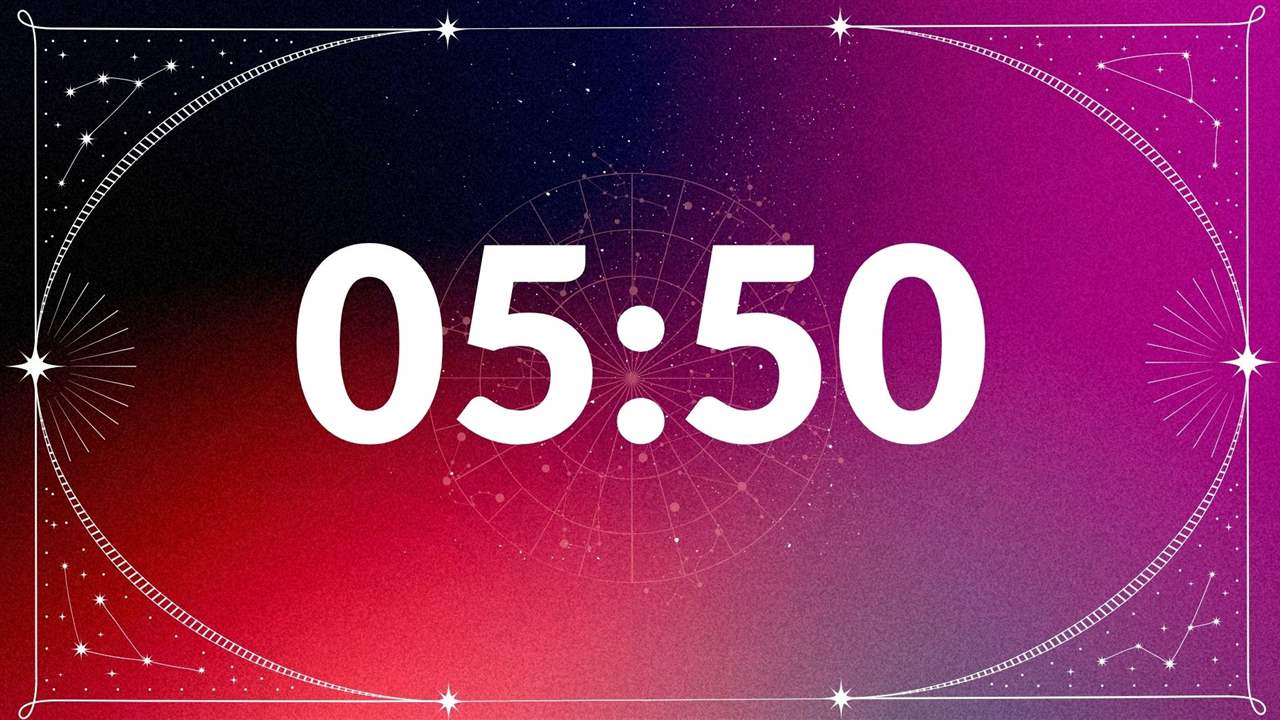 Hora invertida 05:50: ¿qué significa ver esa hora en tu reloj?