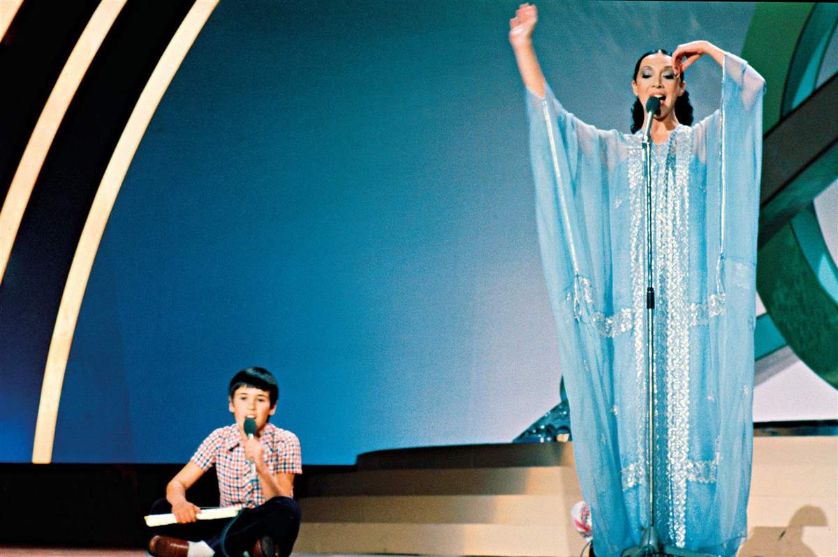 Betty Misiego en Eurovisión.