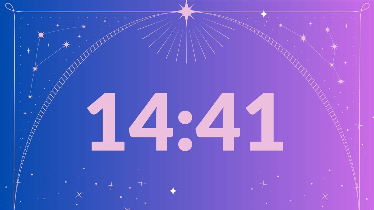 Hora invertida 14:41: ¿qué significa ver esa hora en tu reloj?
